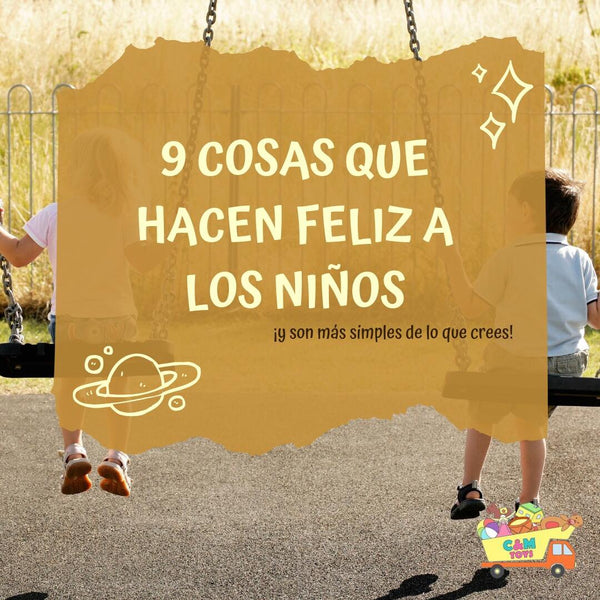 9 cosas que hacen felices a los niños