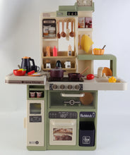 Cargar imagen en el visor de la galería, Cocina con Vapor, luces, sonidos y flujo de agua real, 93cm altura