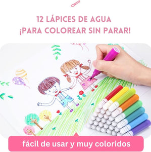 Maletín de Artista C&M TOYS: Estudio de Dibujo y Arte con Accesorios Completos